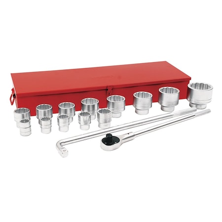 Urrea 1" Drive SAE, 16 pcs 5800A